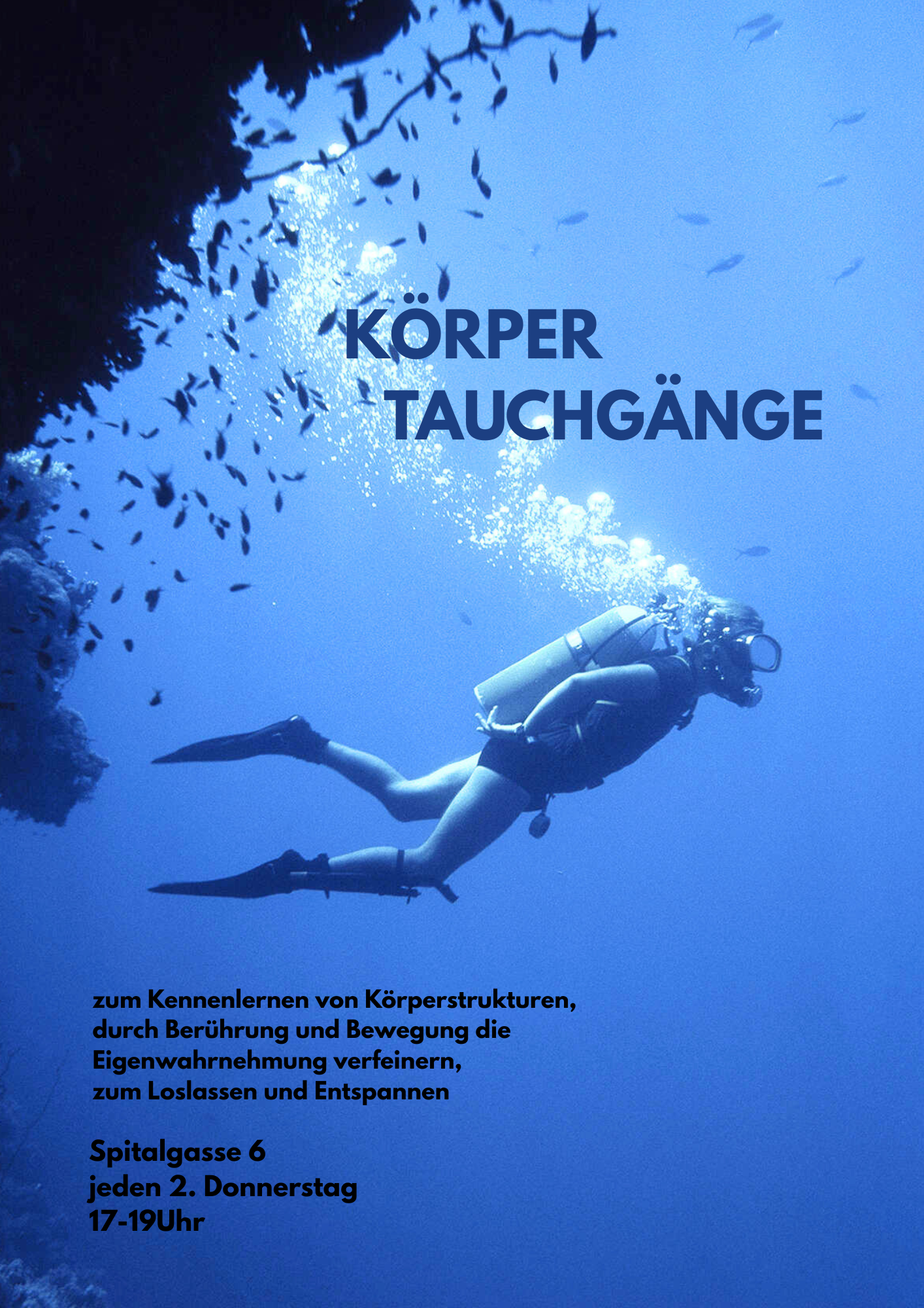 Körper Tauchgänge
